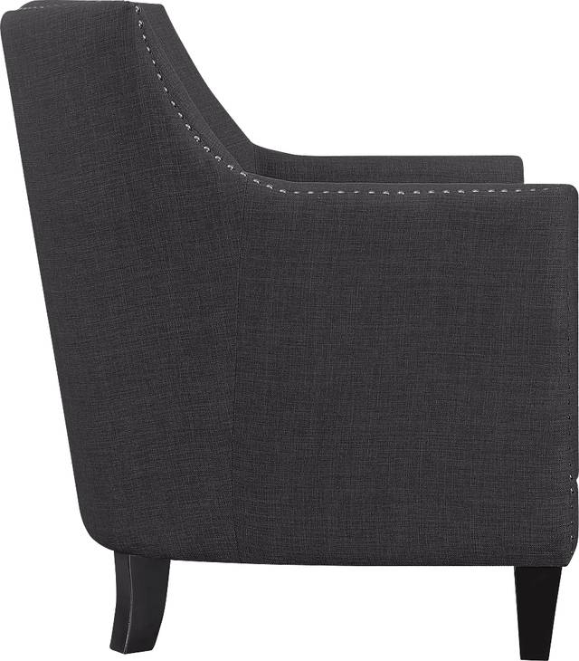 Weona I Charcoal Accent Chair - Thumbnail - Image 10