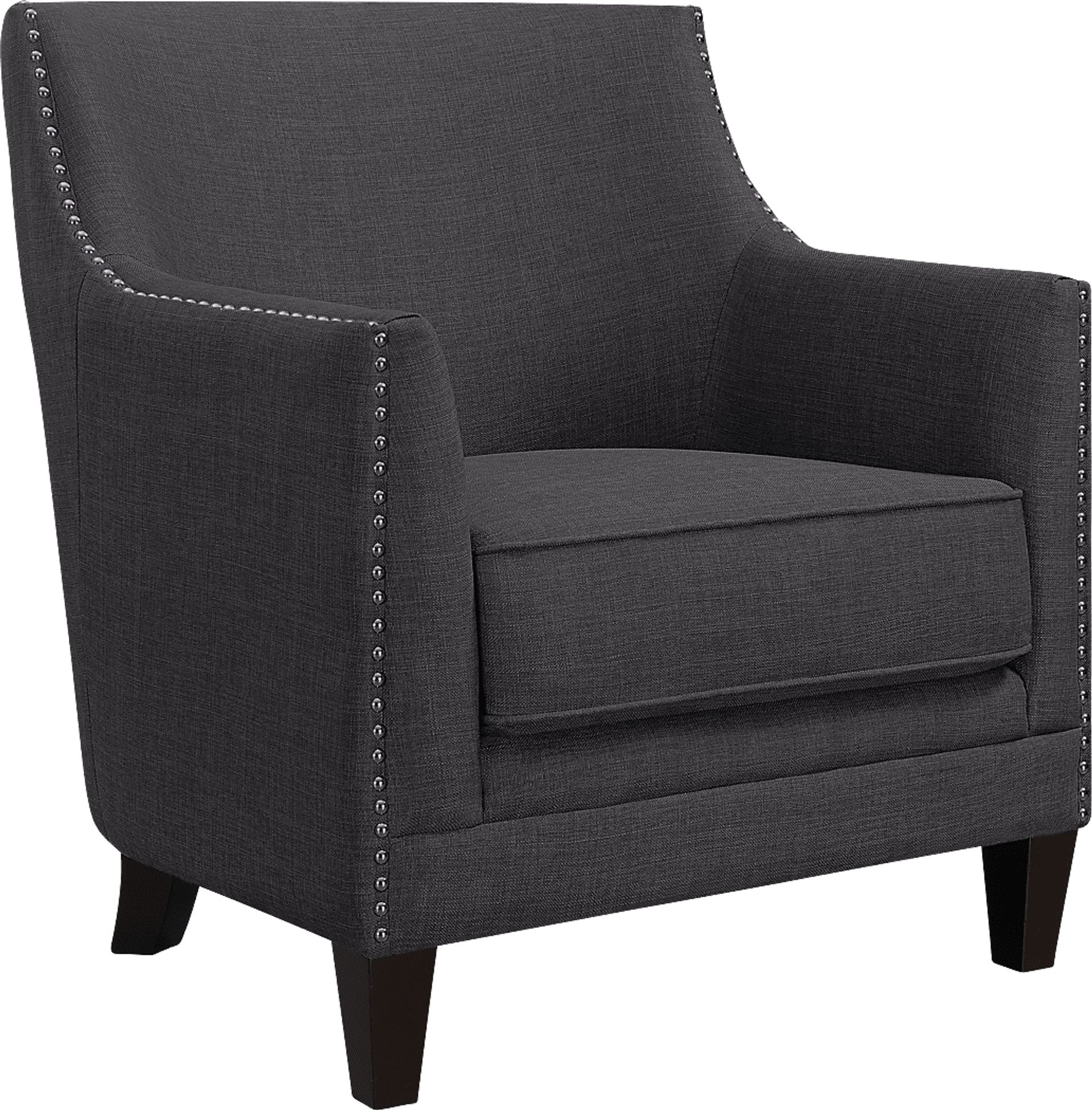 Weona I Charcoal Accent Chair - Image 1