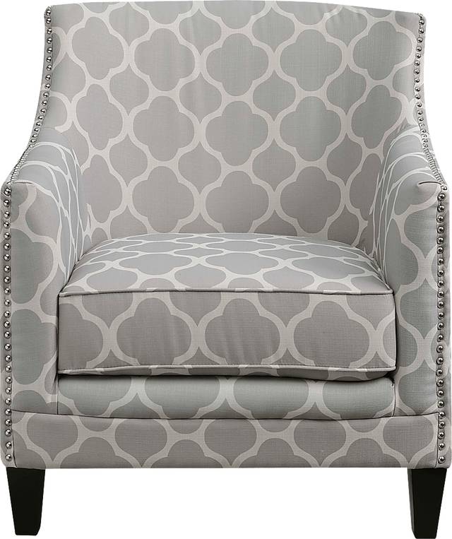 Weona I Light Gray Accent Chair - Thumbnail - Image 9