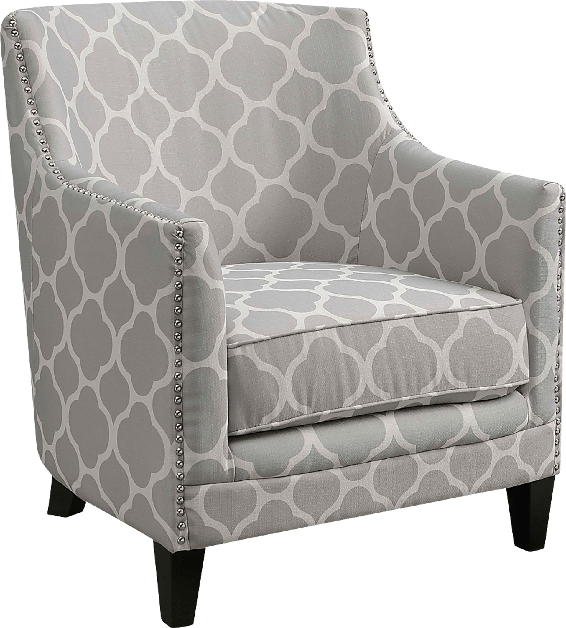 Weona I Light Gray Accent Chair - Image 1