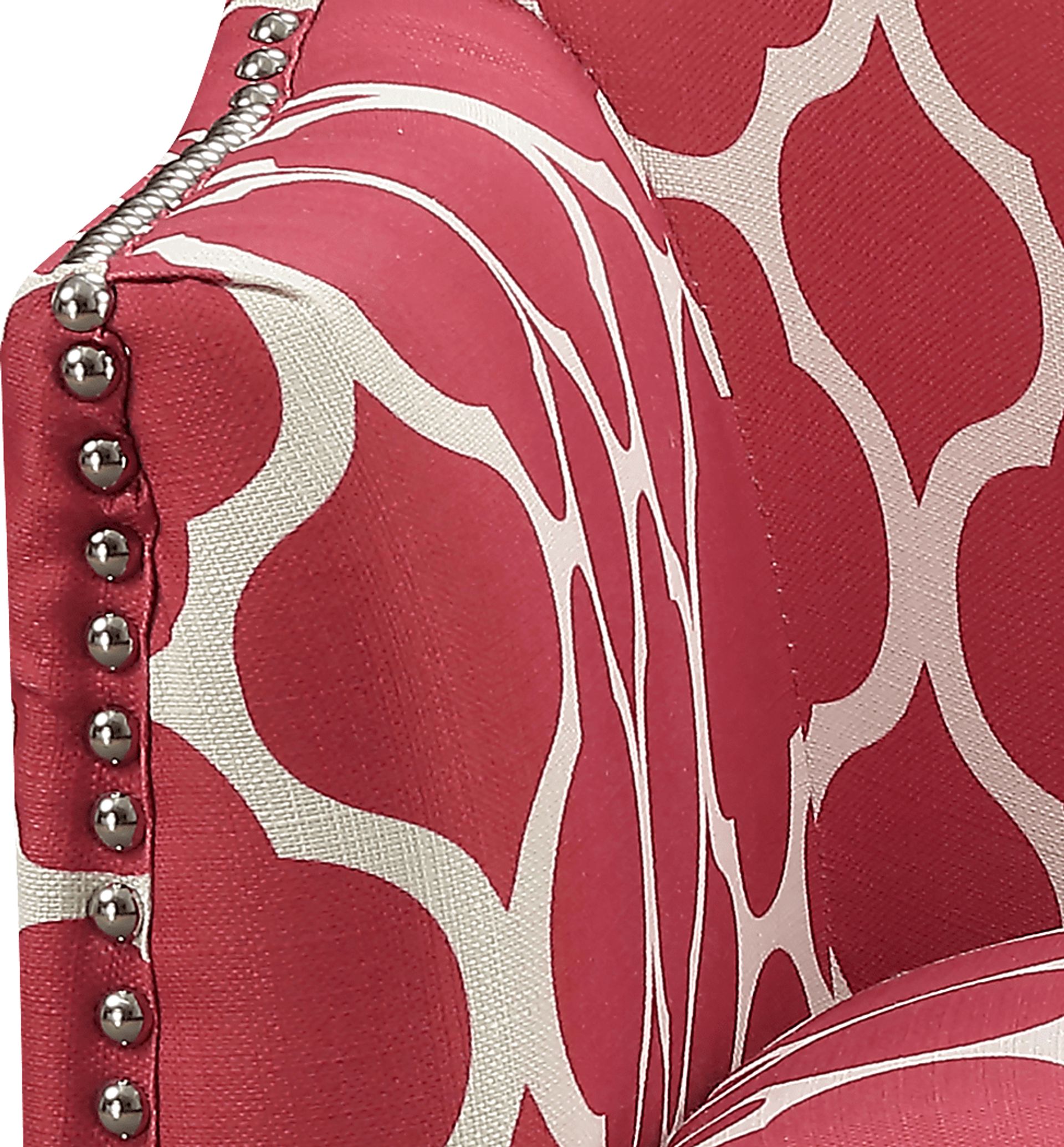 Weona I Red Accent Chair - Image 3