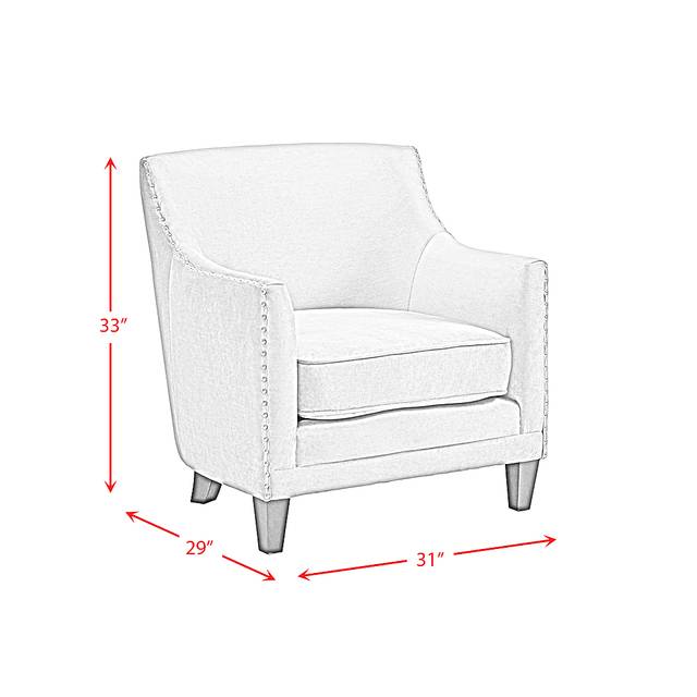 Weona II Navy Accent Chair - Thumbnail - Image 10