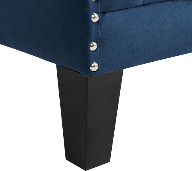 Weona II Navy Accent Chair - Thumbnail - Image 6