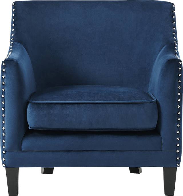 Weona II Navy Accent Chair - Thumbnail - Image 7