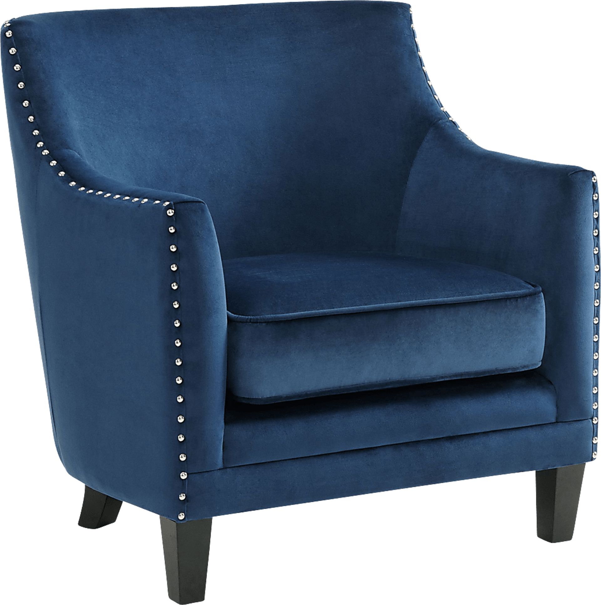 Weona II Navy Accent Chair - Image 1