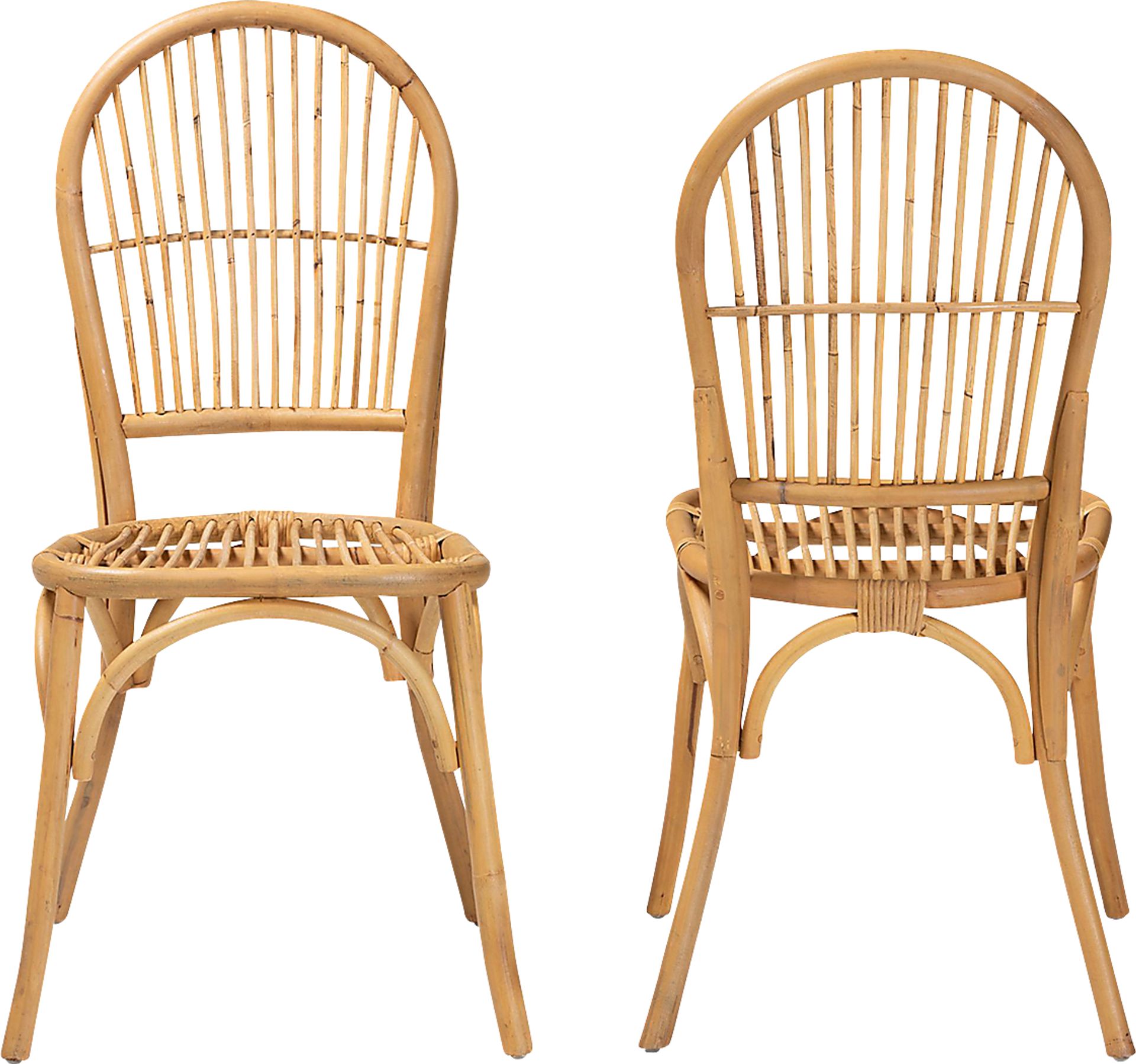 Werling Brown Side Chair, Set of 2 - Image 4