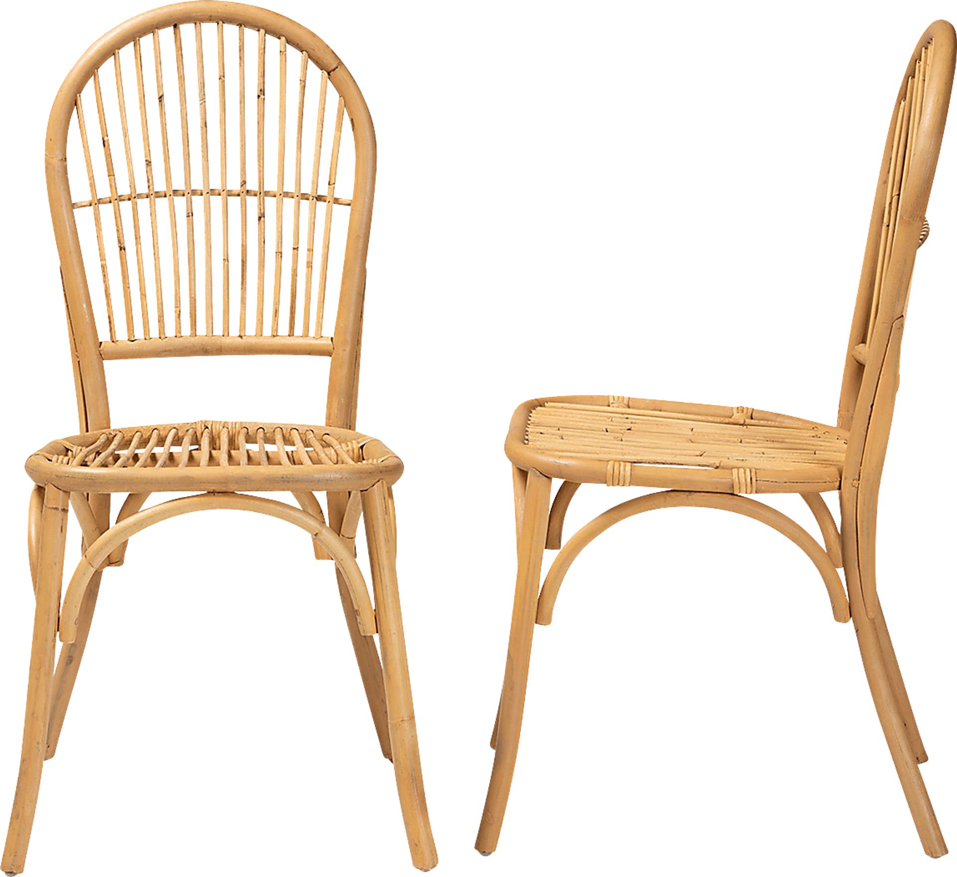Werling Brown Side Chair, Set of 2 - Image 5