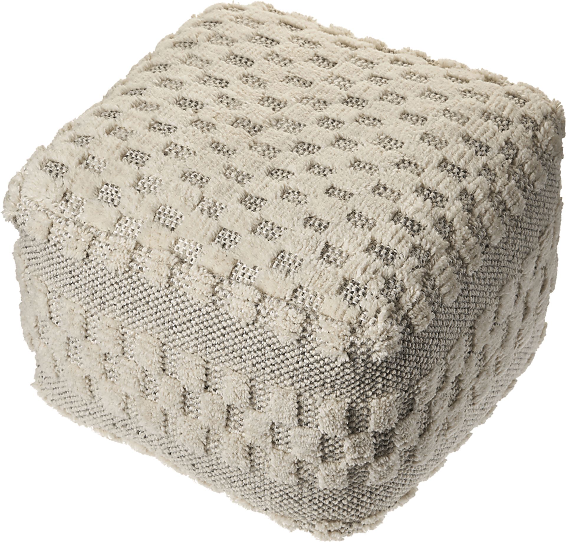 Wesaba Cream Pouf - Image 3