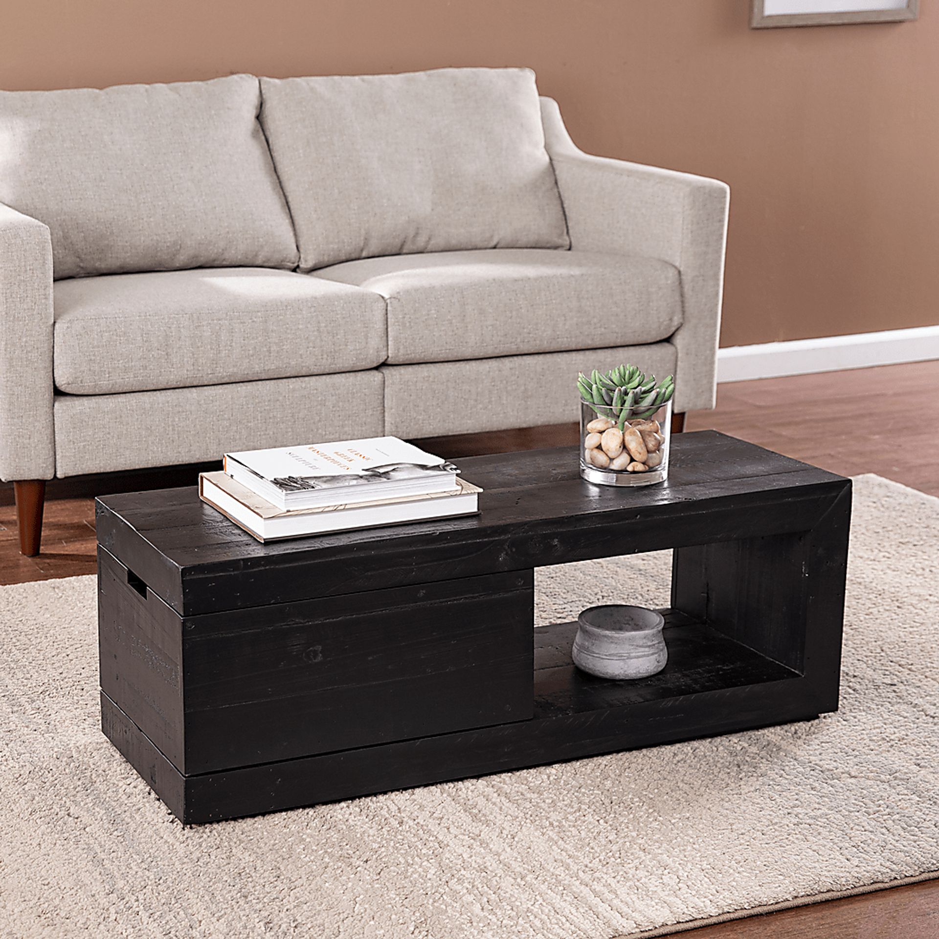 Wescates Black Cocktail Table - Image 4