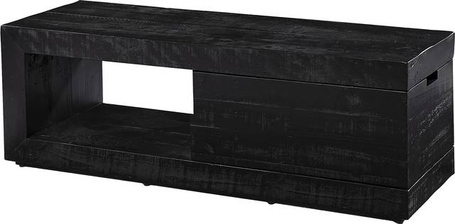 Wescates Black Cocktail Table - Thumbnail - Image 1