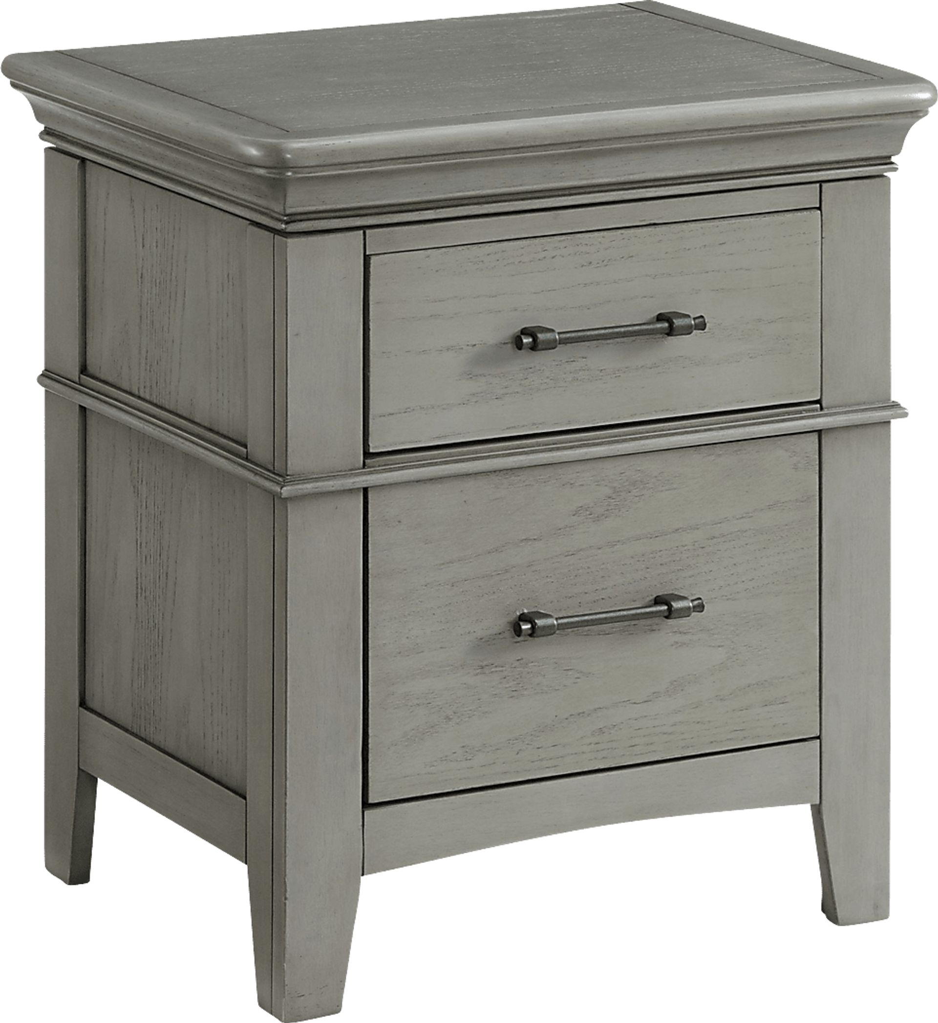 Wesjay Gray Nightstand - Image 8