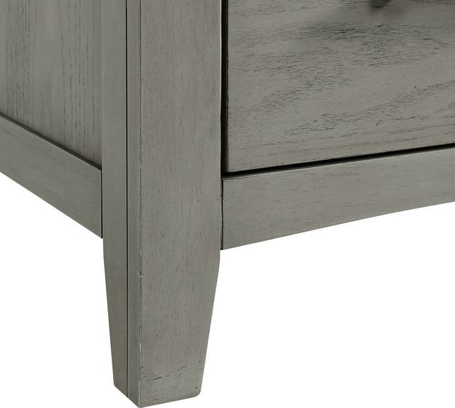 Wesjay Gray Nightstand - Thumbnail - Image 9