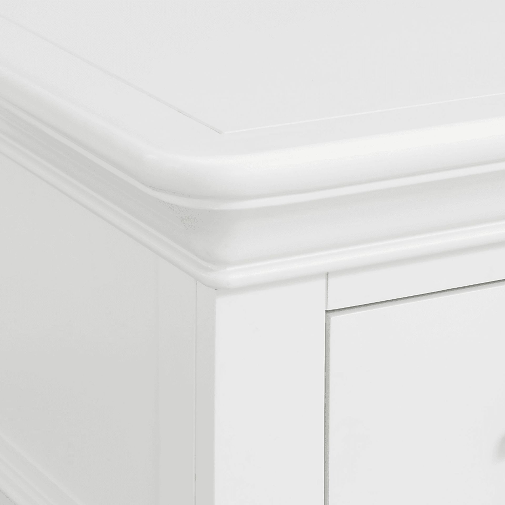 Wesjay White Nightstand - Image 3