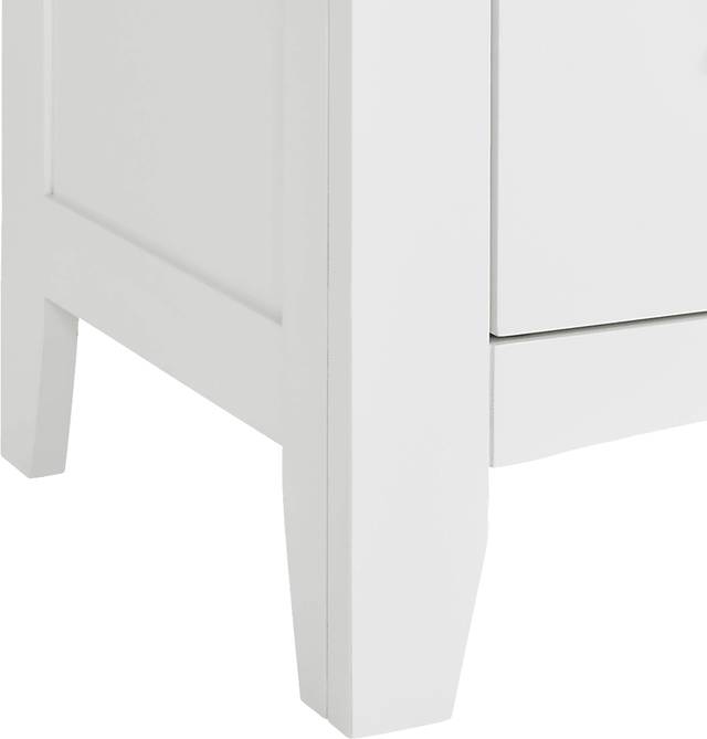 Wesjay White Nightstand - Thumbnail - Image 7