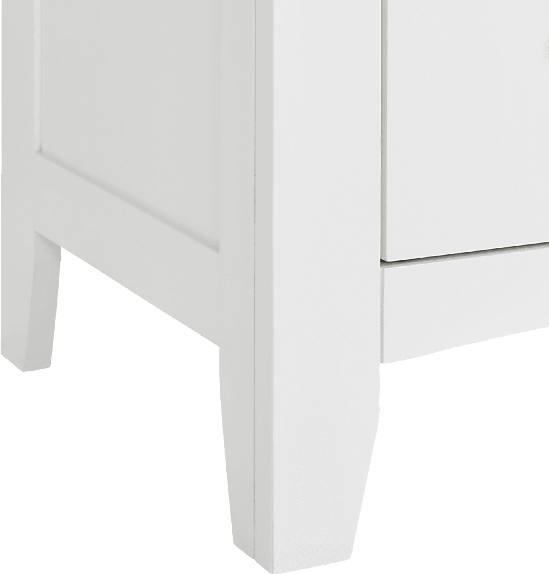 Wesjay White Nightstand - Image 7