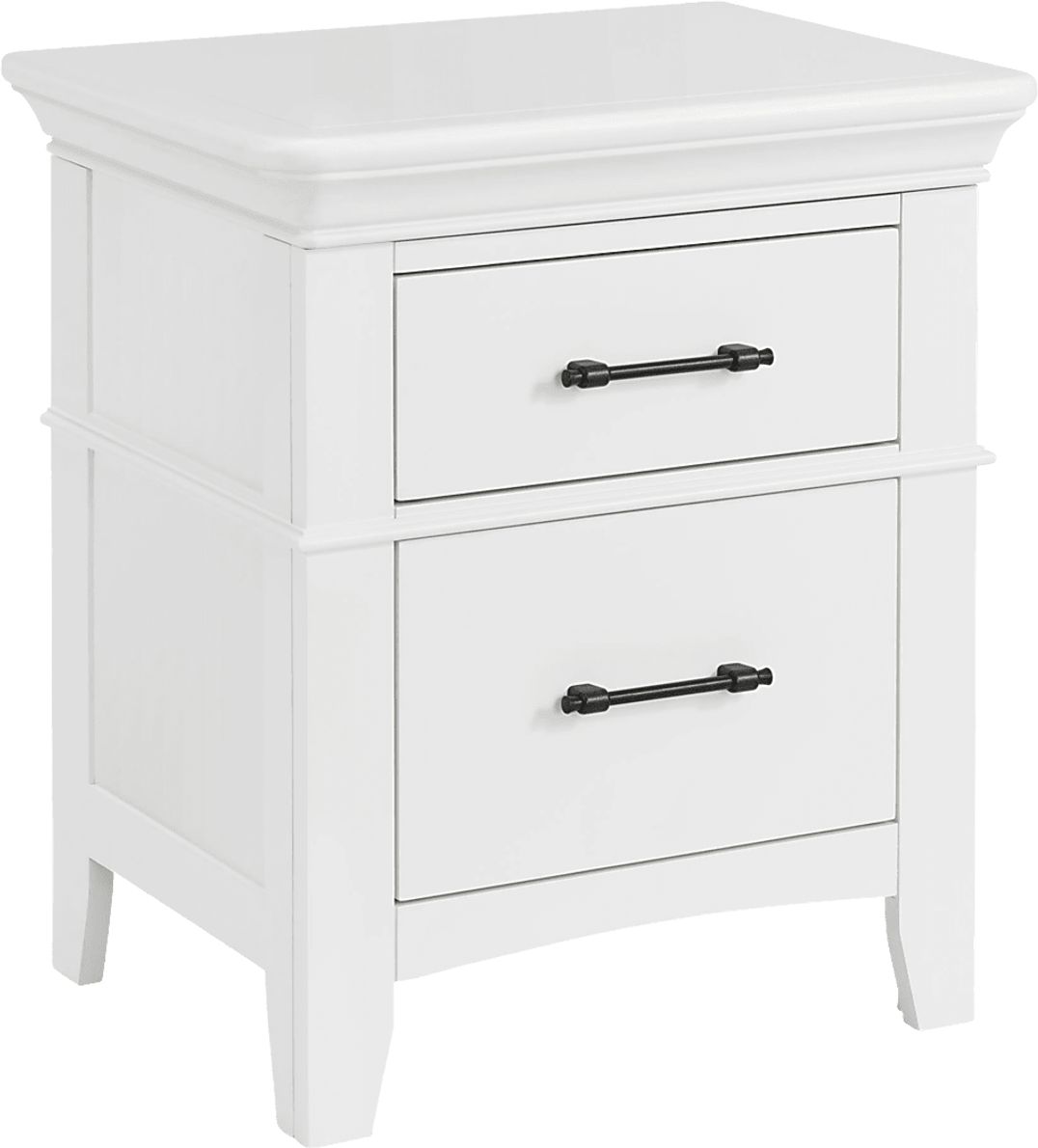 Wesjay White Nightstand Rooms To Go