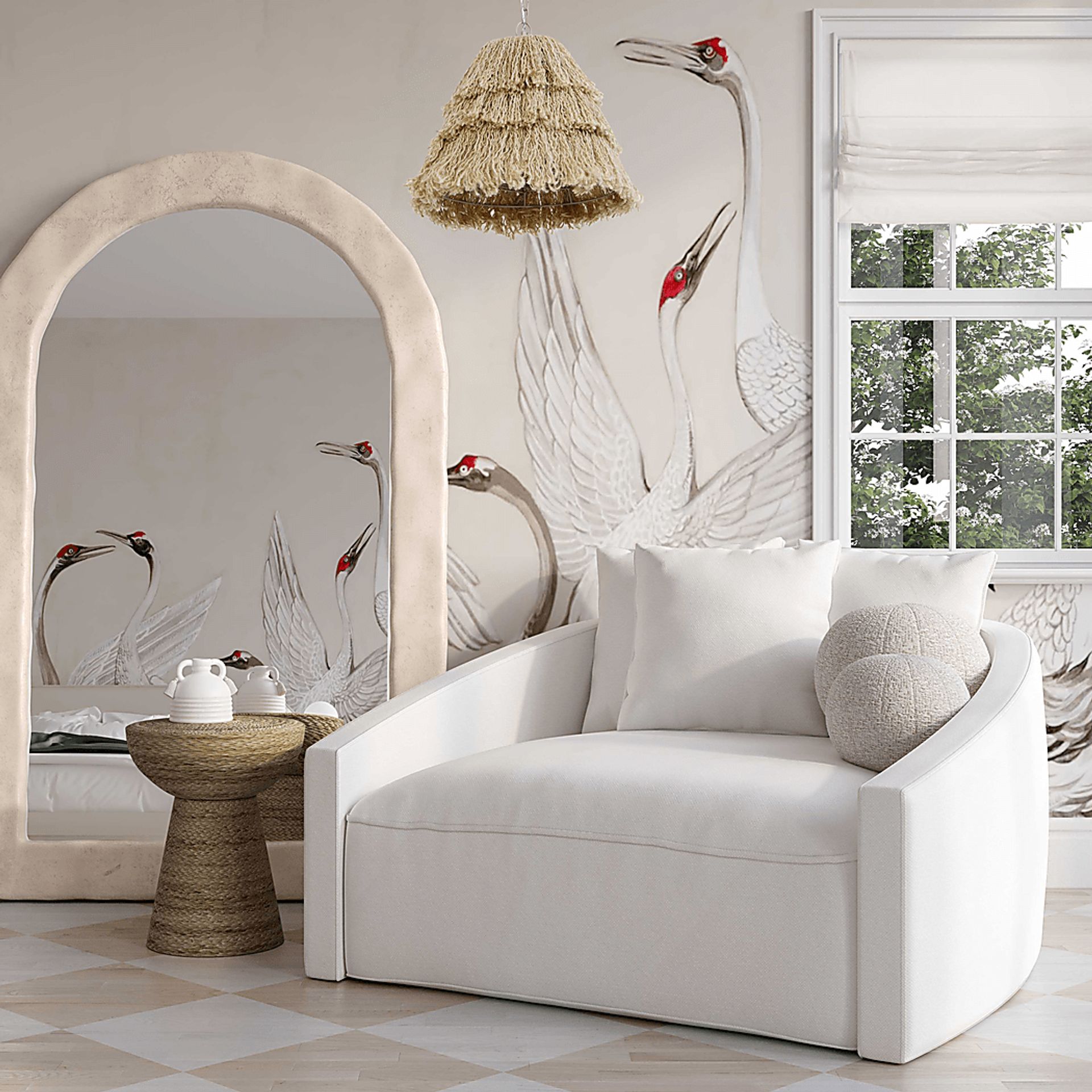 Wesleye Cream Daybed - Image 2
