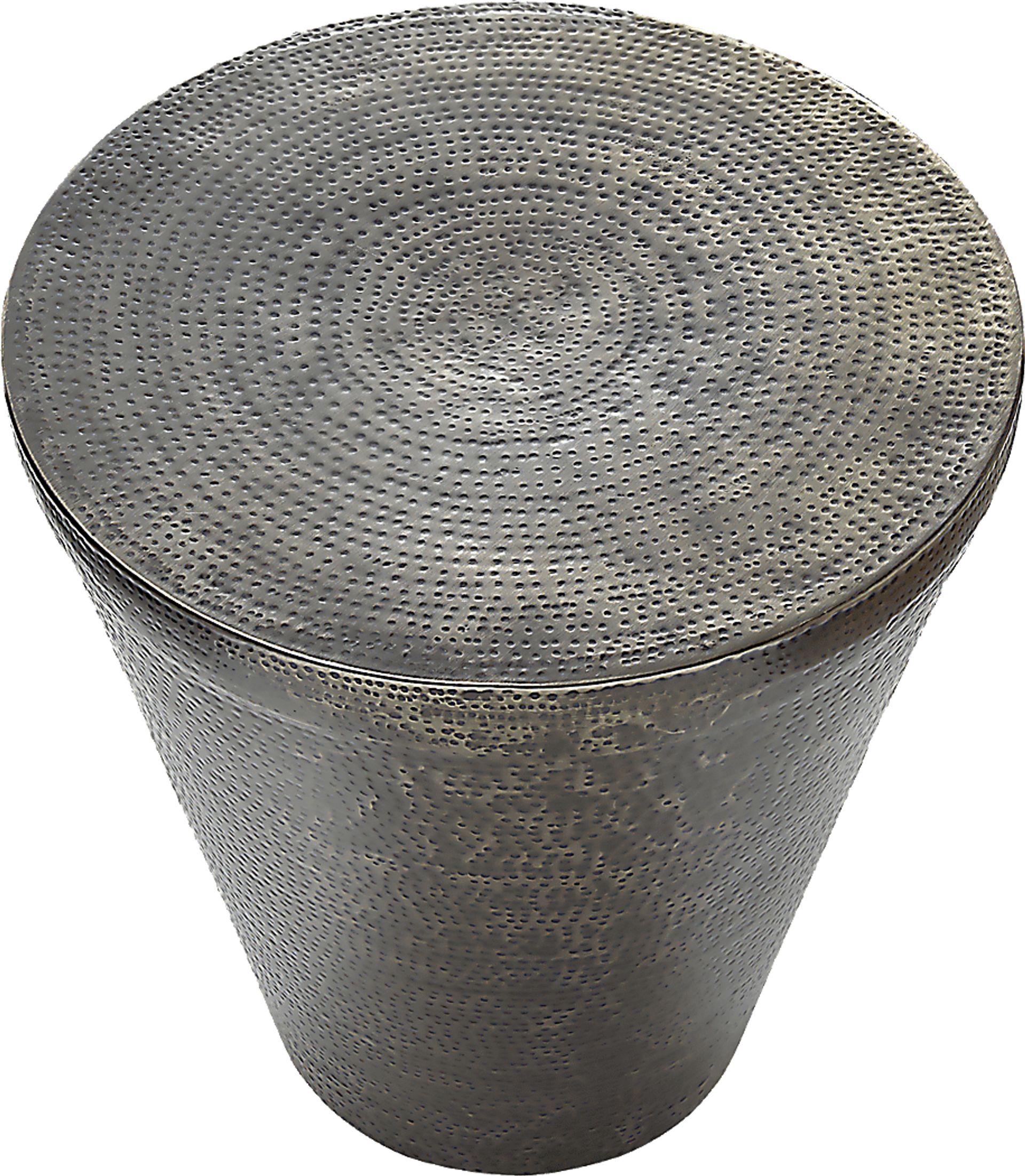 Wesleyville Silver Accent Table - Image 5
