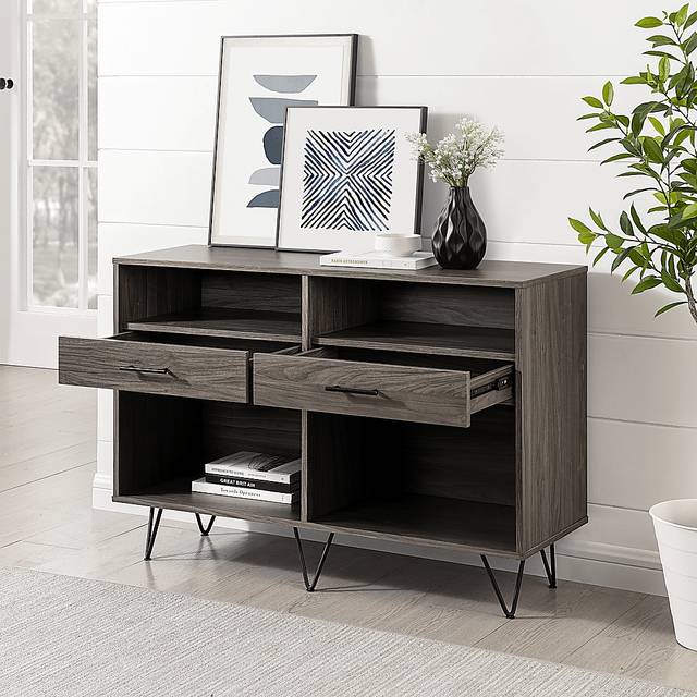 Weslow Gray Sofa Table - Thumbnail - Image 4