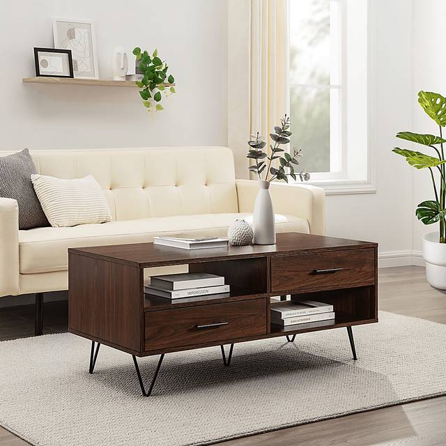 Weslow Walnut Cocktail Table - Thumbnail - Image 2
