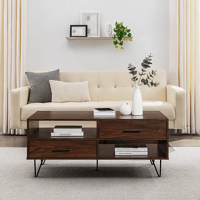 Weslow Walnut Cocktail Table - Thumbnail - Image 3