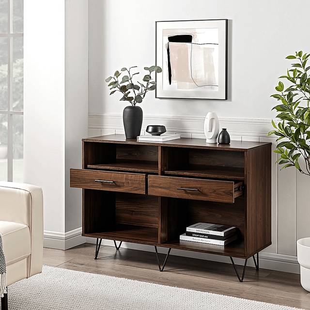 Weslow Walnut Sofa Table - Thumbnail - Image 4