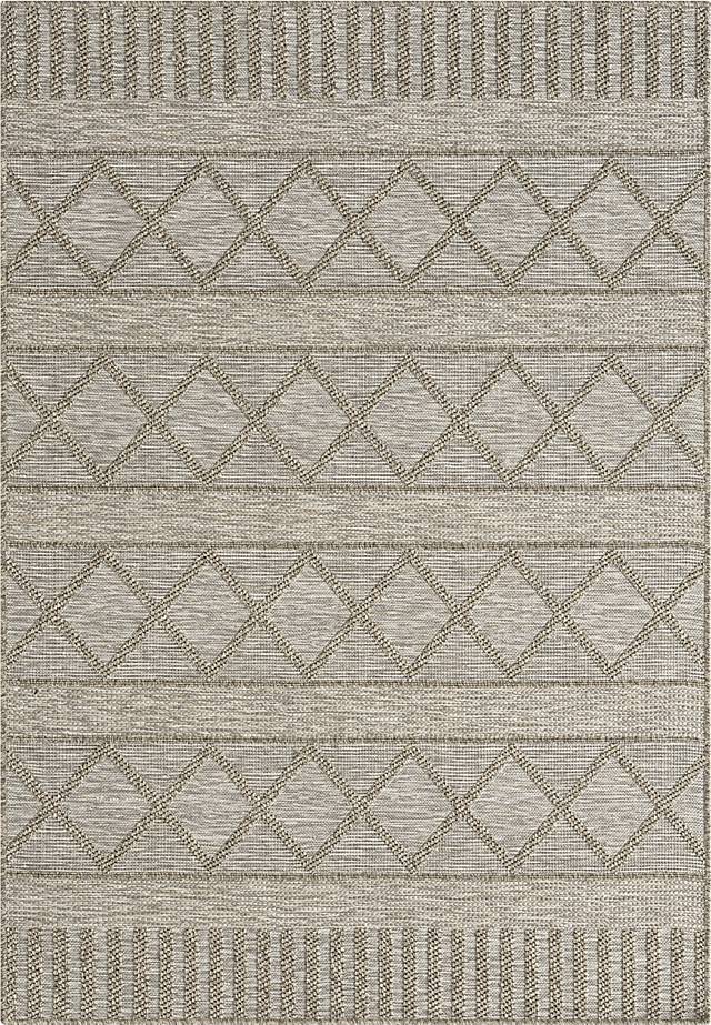 Wesnach Tan 7'10 x 9'6 Indoor/Outdoor Rug - Thumbnail - Image 1