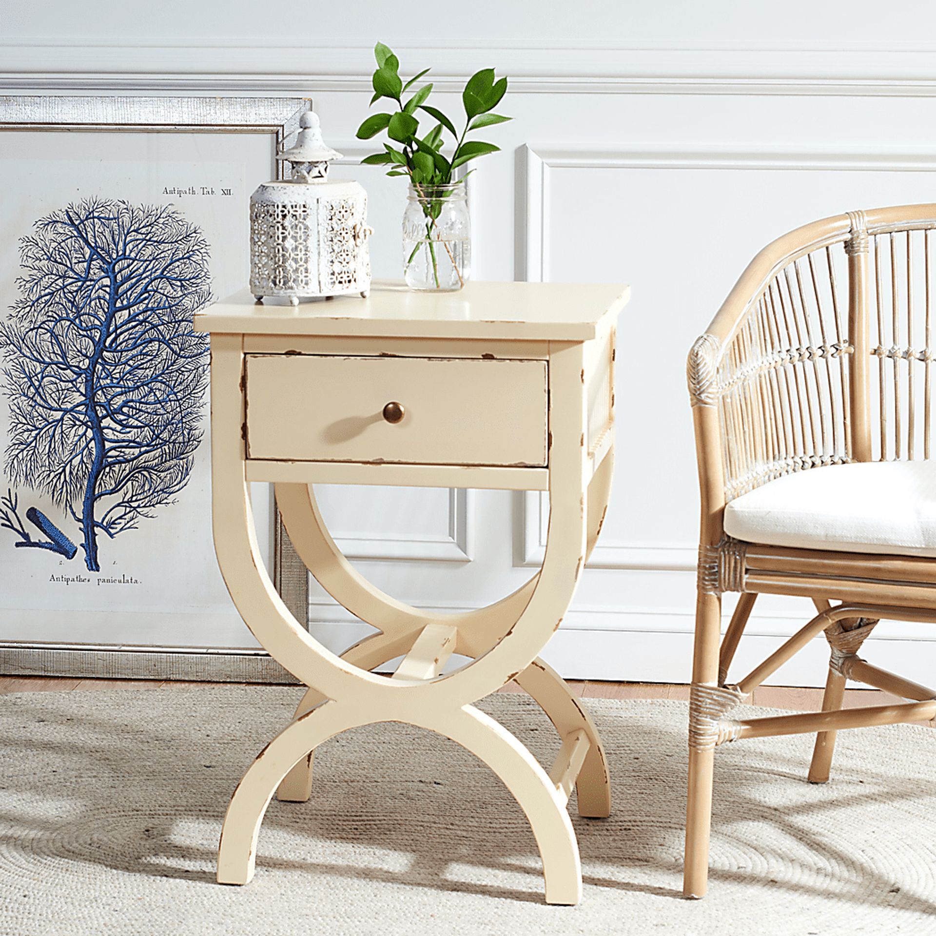 Wespanee Cream Nightstand - Image 3