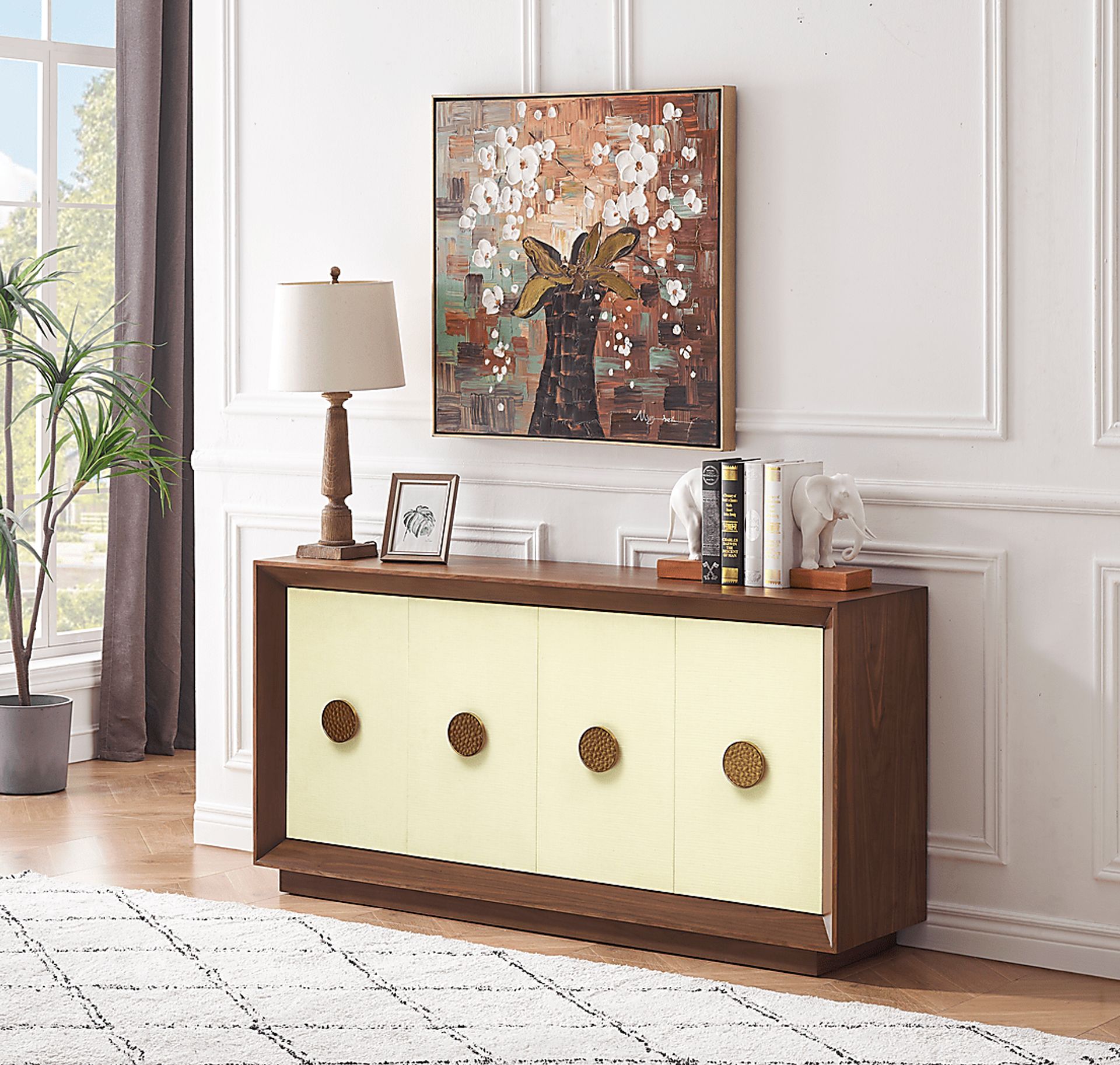 Wesseles Walnut Credenza - Image 2