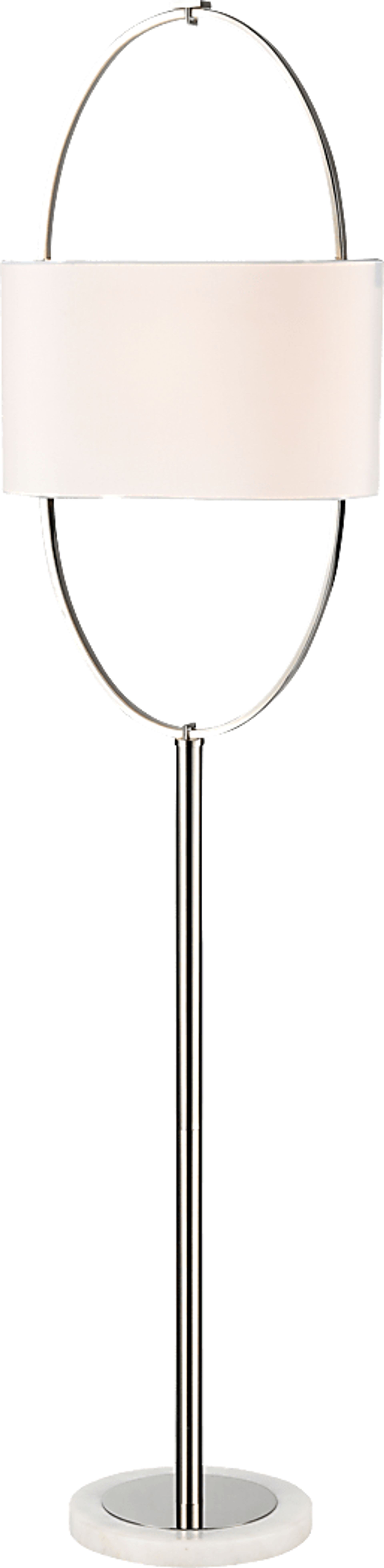 Wesson Cay Silver Floor Lamp - Image 1