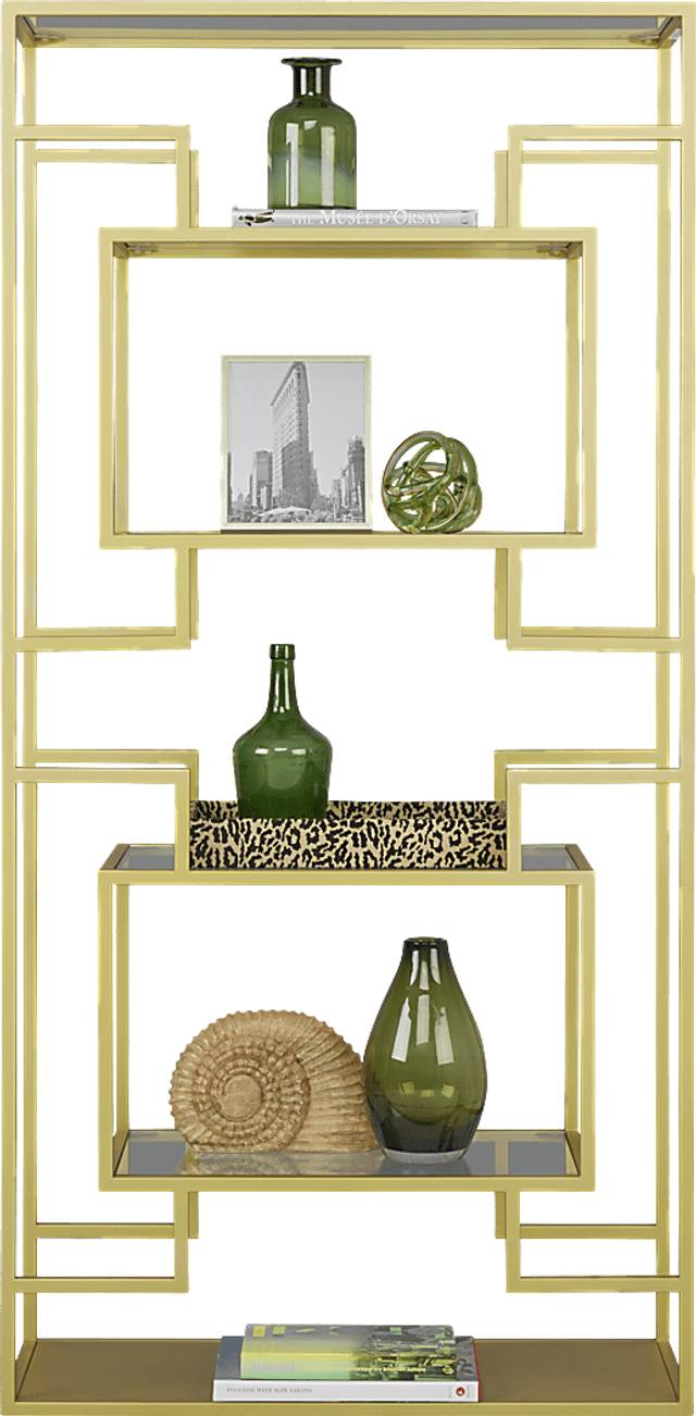 West Bridge Gold Room Divider - Thumbnail - Image 1
