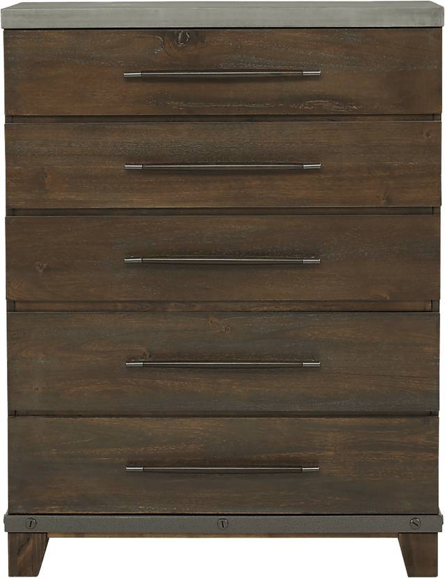 West Hills Brown Chest - Thumbnail - Image 1