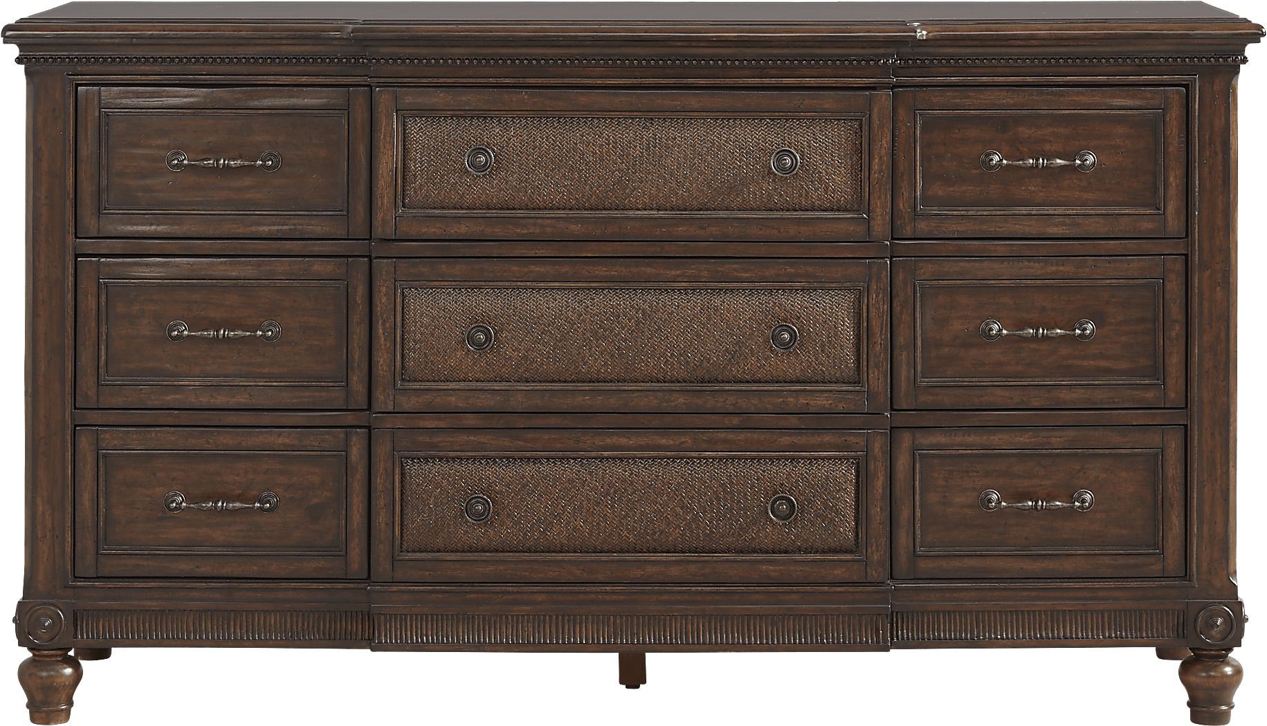 Cindy Crawford West Indies Brown Dark Wood Dresser