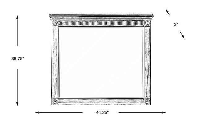 Dimension Image. Please refer to the Dimension Tab on this page for dimension details.