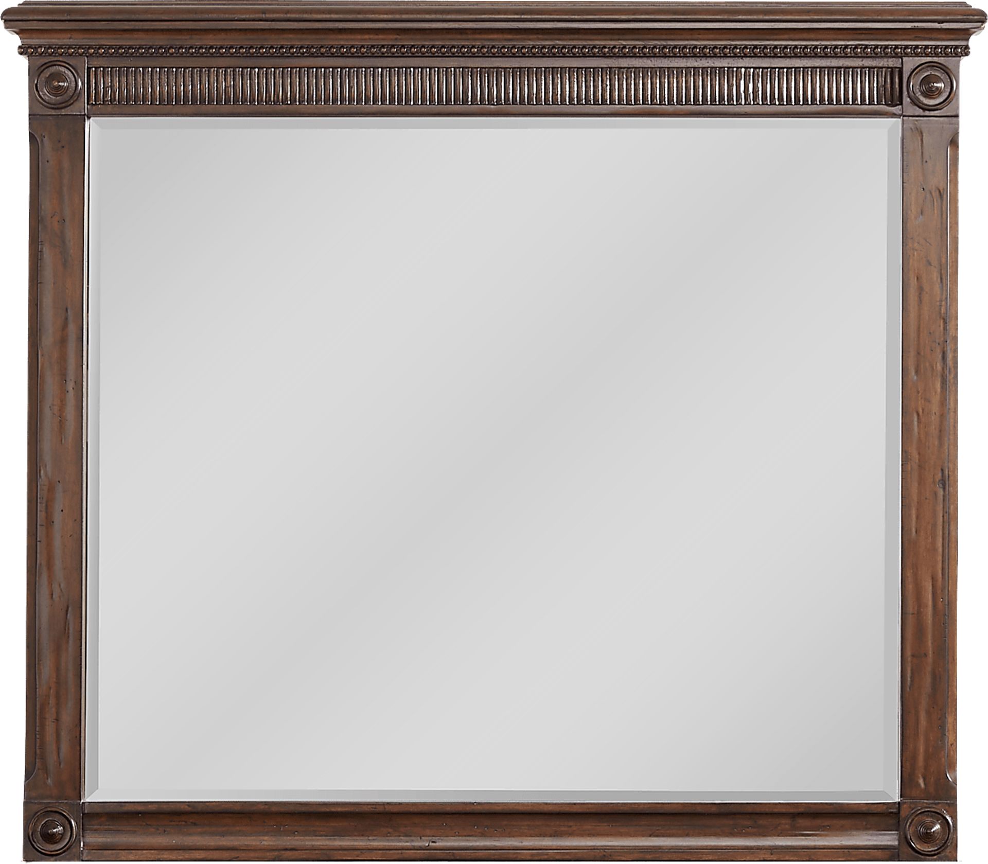 West Indies Brown 5 Pc Queen Panel Bedroom - Image 9