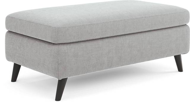 West Loft Dove Ottoman - Thumbnail - Image 1