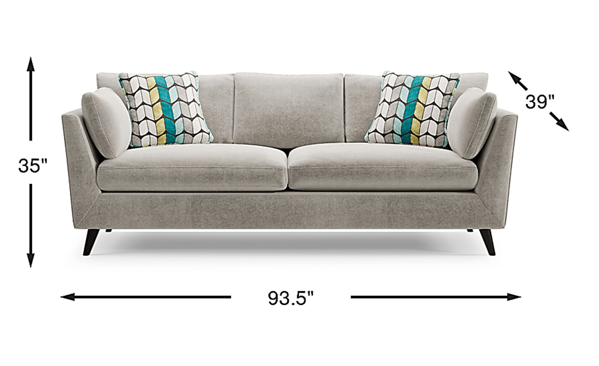 Dimension Image. Please refer to the Dimension Tab on this page for dimension details.