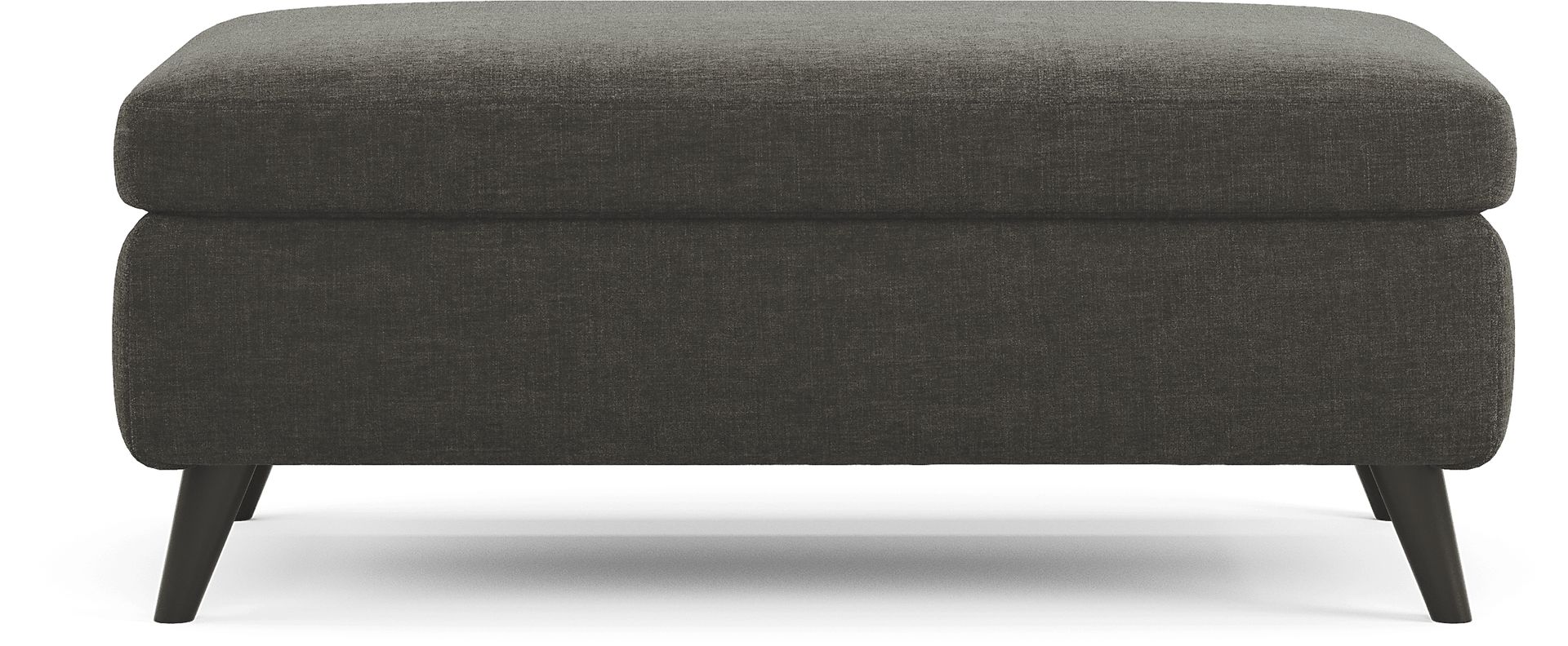 West Loft Slate Ottoman - Image 2