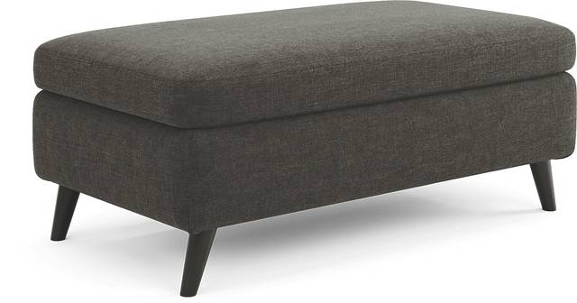 West Loft Slate Ottoman - Thumbnail - Image 1