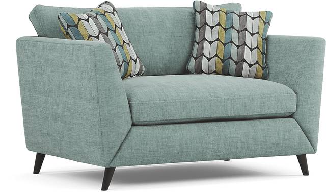 West Loft Teal 8 Pc Living Room - Thumbnail - Image 11