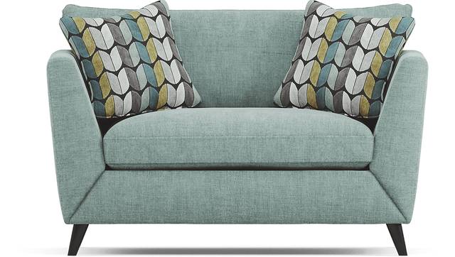 West Loft Teal 8 Pc Living Room - Thumbnail - Image 10