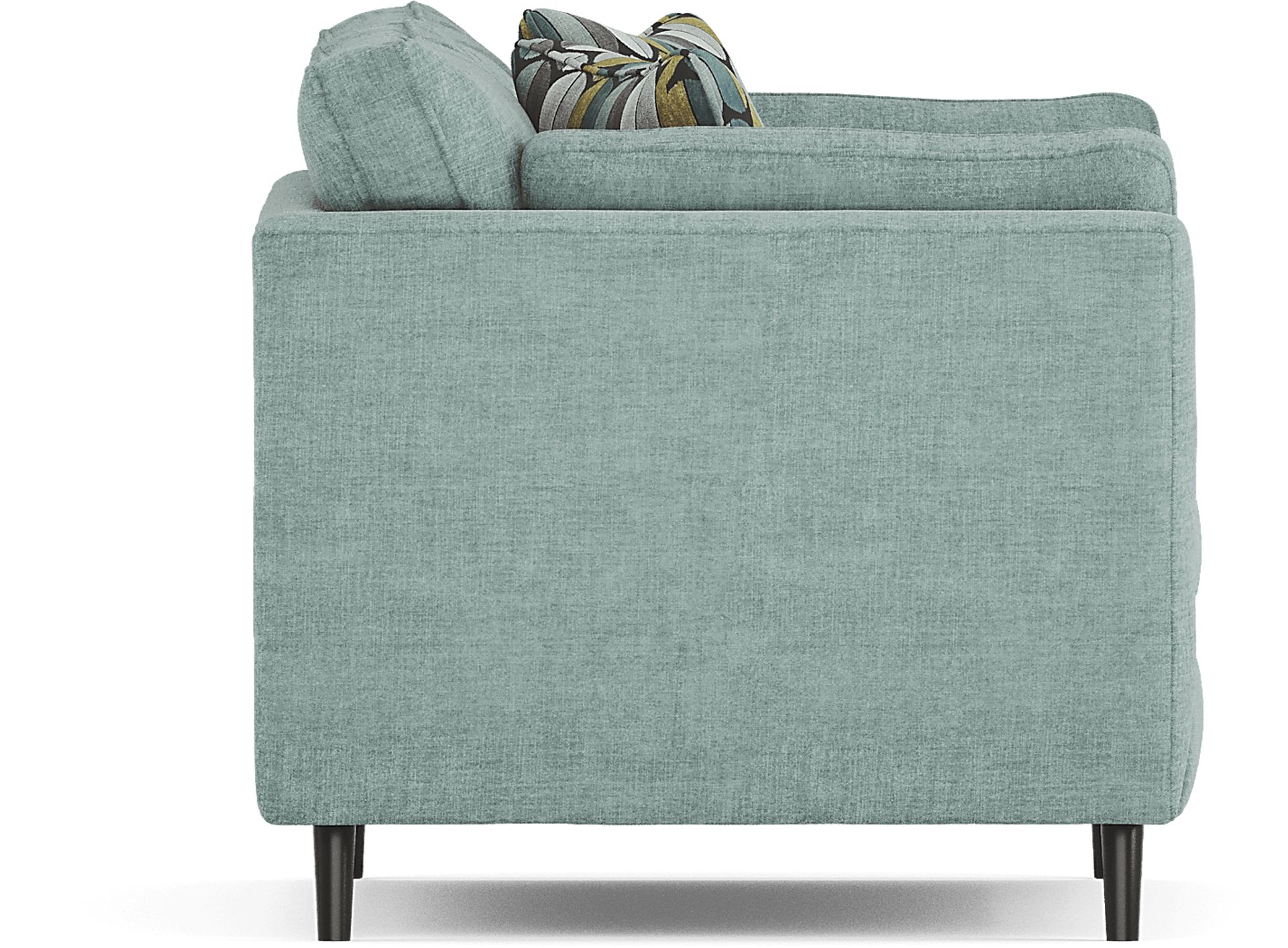 West Loft Teal 6 Pc Living Room - Image 8