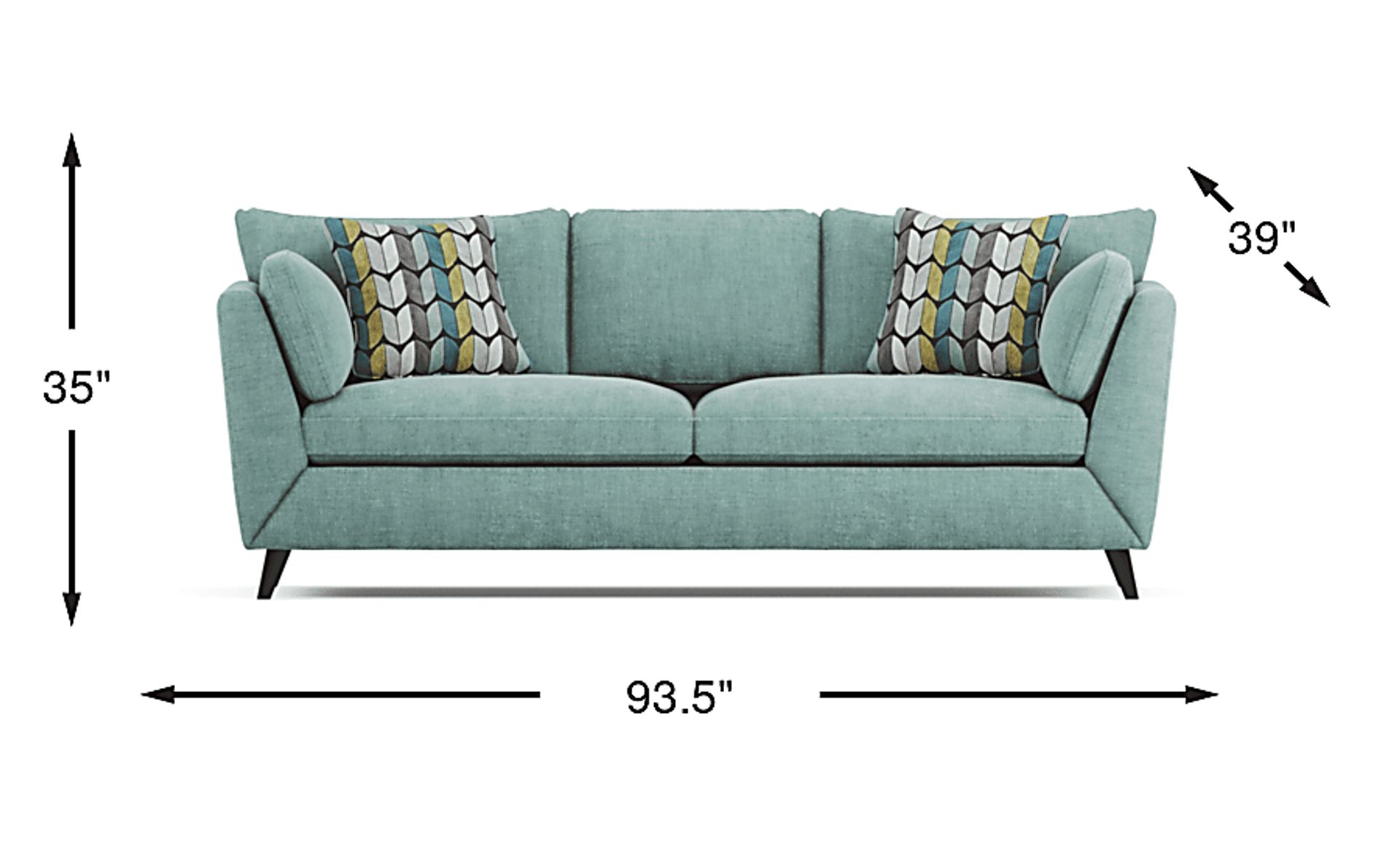 Dimension Image. Please refer to the Dimension Tab on this page for dimension details.