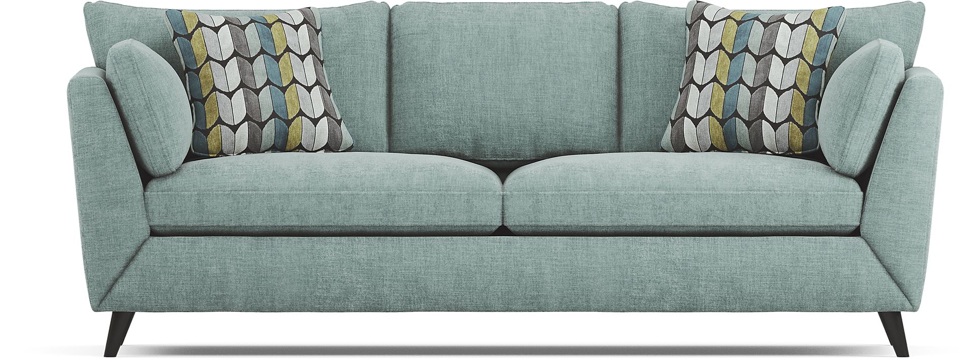 West Loft Teal 8 Pc Living Room - Image 2