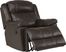 West Valley Leather Glider Recliner
