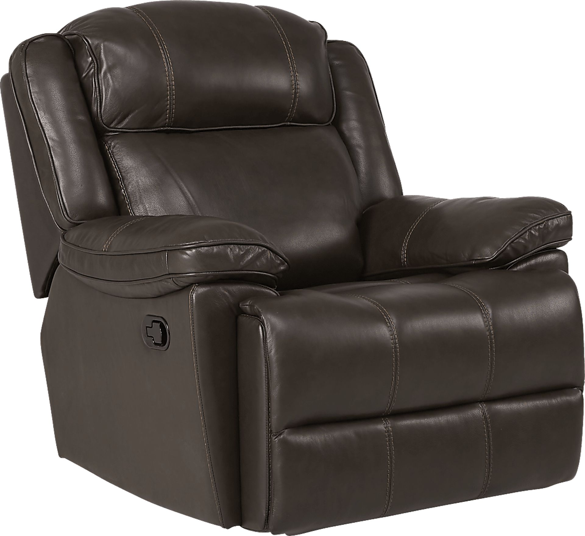 West Valley Brown Leather 10 Pc Power Reclining Sectional Living Room - Image 10