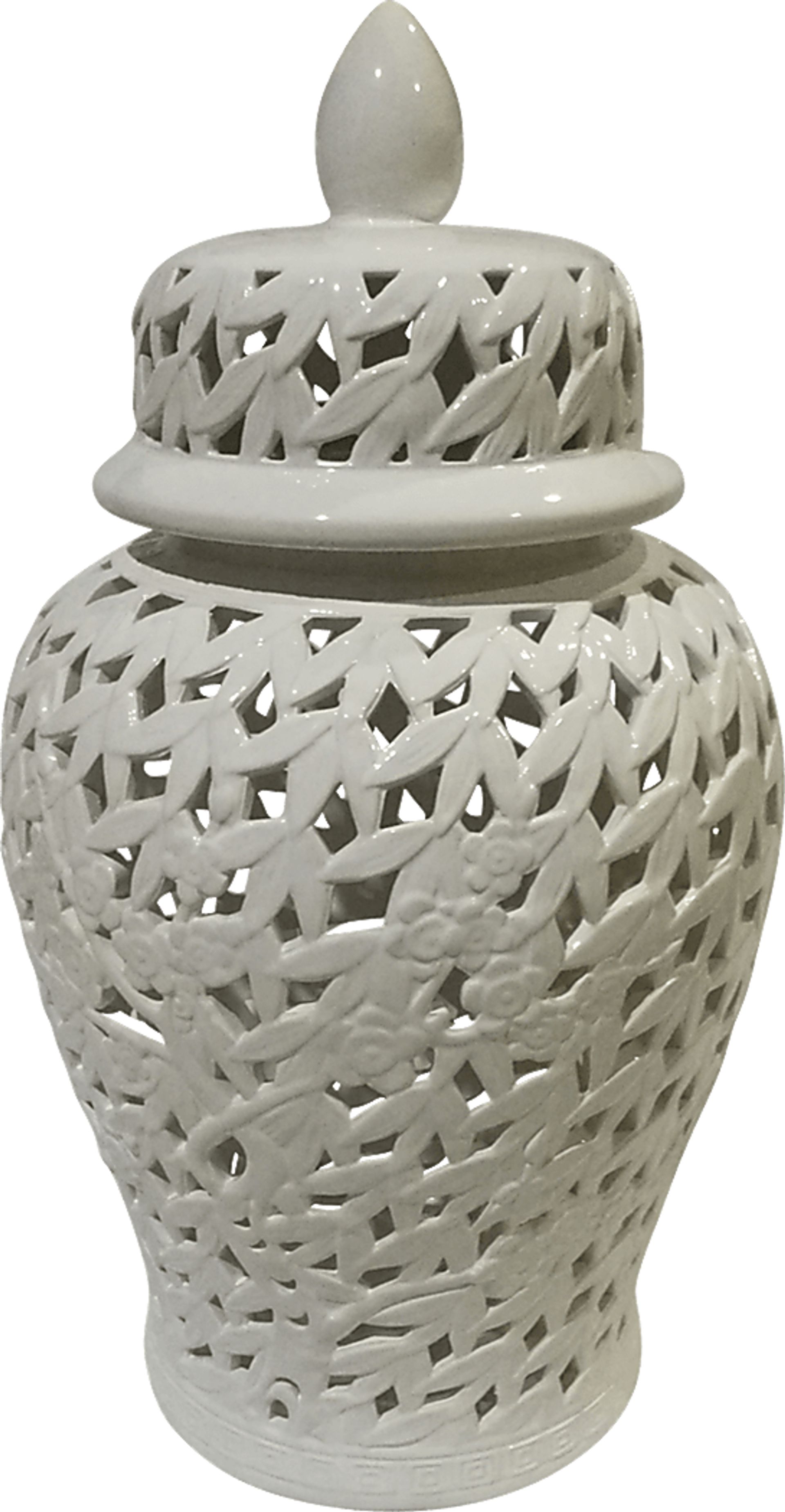 West Wark Large Ivory Jar - Image 1