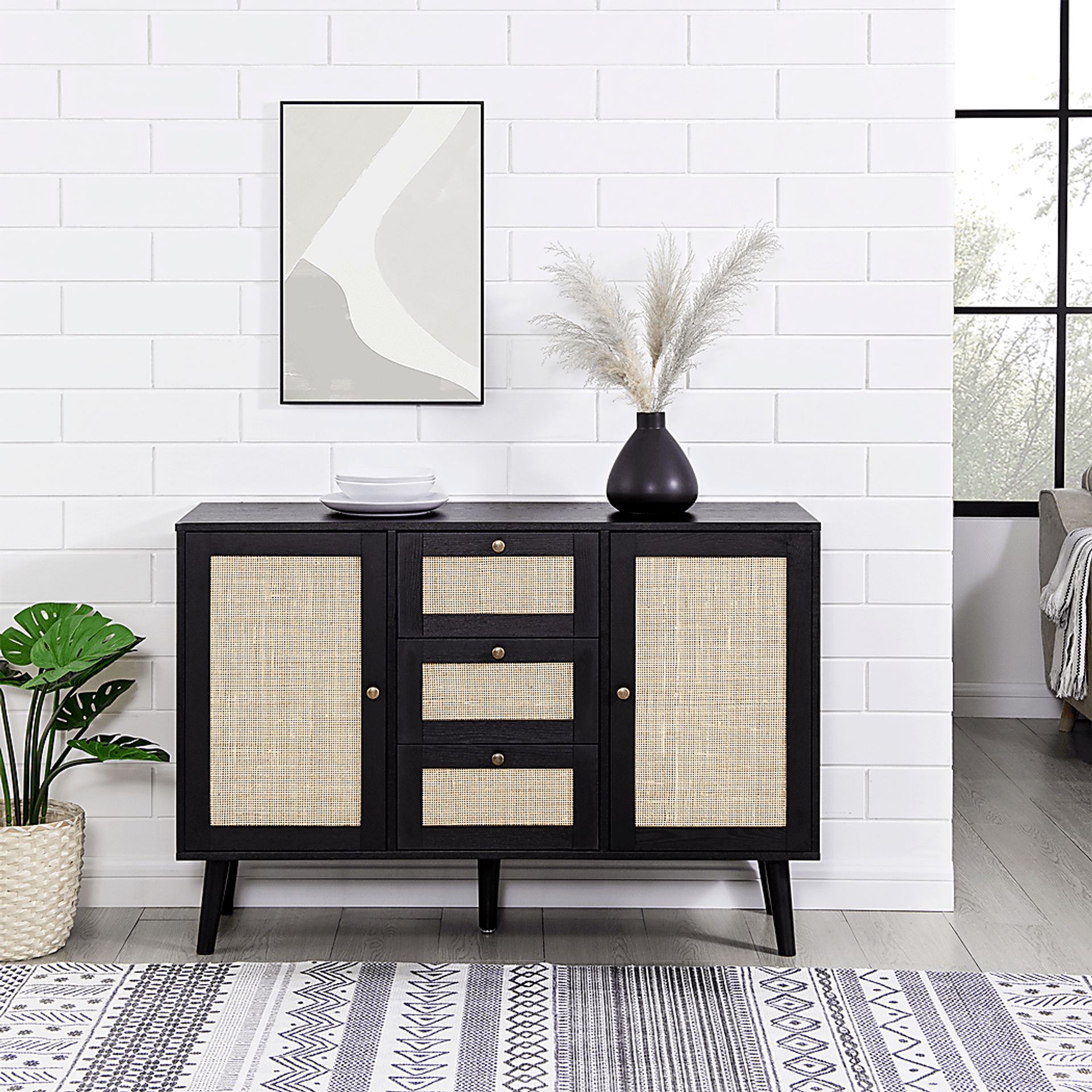 Westavia Black Sideboard - Image 3