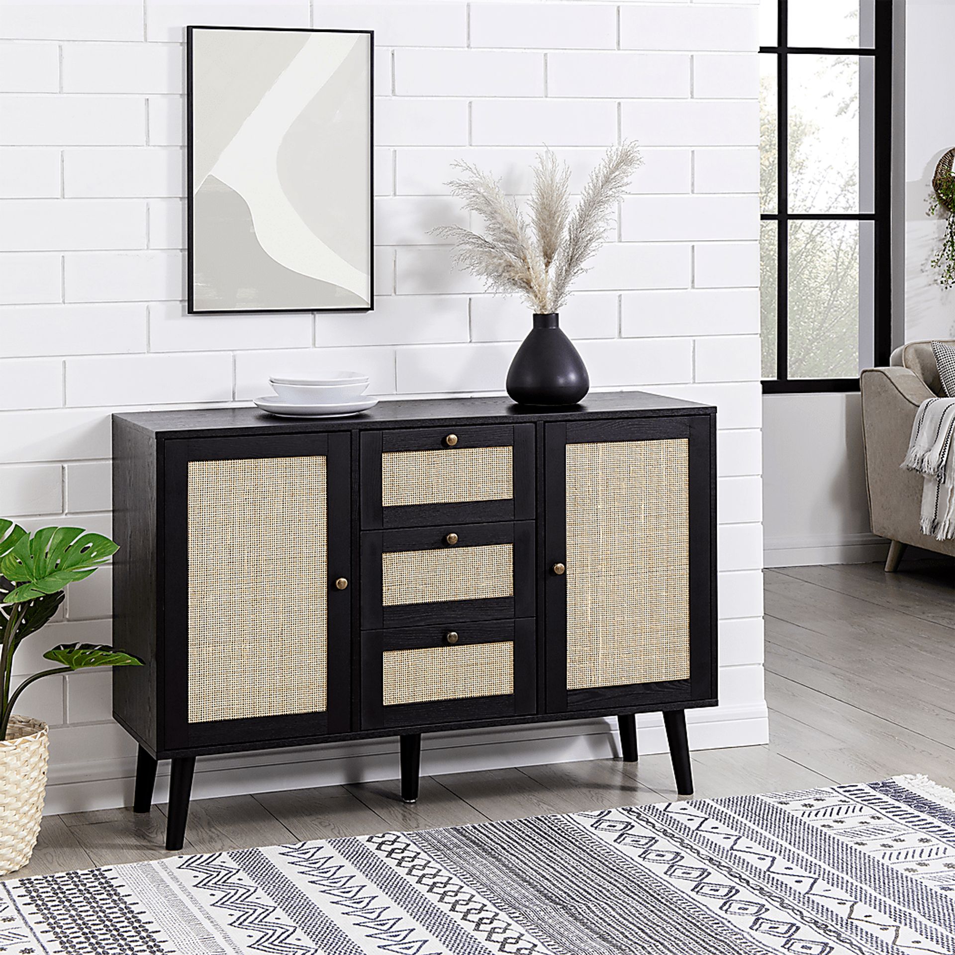 Westavia Black Sideboard - Image 4