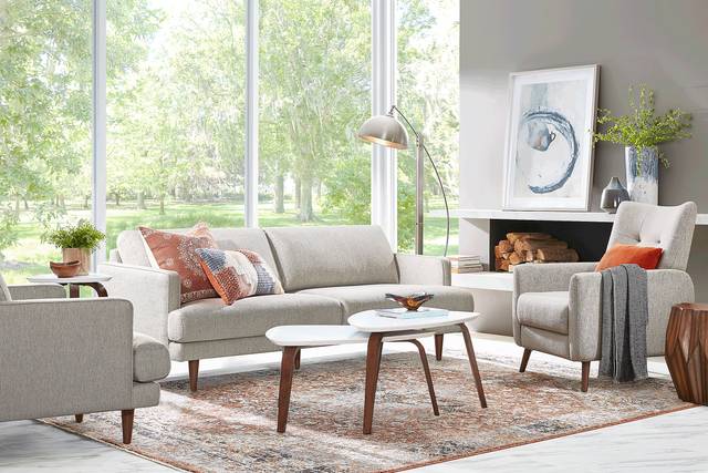 Westcott Way Beige 5 Pc Living Room - Thumbnail - Image 1
